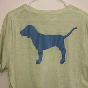 ISO VSP SS YELLOW & GRAY DOG LOGO SIZE M/L